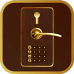 royal door lock screen android application logo